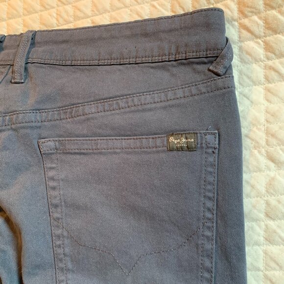 Navy Pepe Jeans trousers, W-32, L-34 - Picture 2 of 16